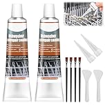 2Pcs 50ml Dishwasher Rust Repair,Dishwashers Cutlery Basket Universal,White Dishwasher Rack Repair Coating Specially Developed for dishwashers Basket repairs Waterproof High Temperature Resistant