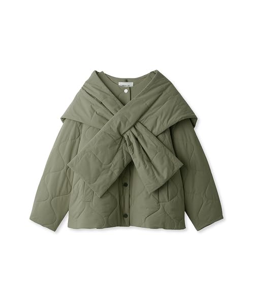 Amazon.co.jp: [フレイ アイディー] 2WAYストール付きキルティング