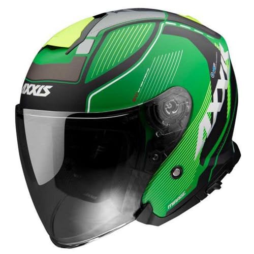AXXIS Casco Moto Casco Mirage Sv Village Verde Mate S Verde Mate S