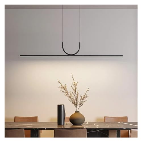 Luminaire chandelier en forme de U de style minimaliste scandinave
