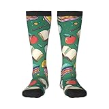 Cadeau idéal : Ne vous inquiétez plus du choix d'un cadeau : ces élégantes chaussettes hautes sont un excellent choix, surtout pour celles qui ont peur du froid. Confortables et confortables au quotidien, elles sont idéales pour les cadeaux d'automne et d'hiver.