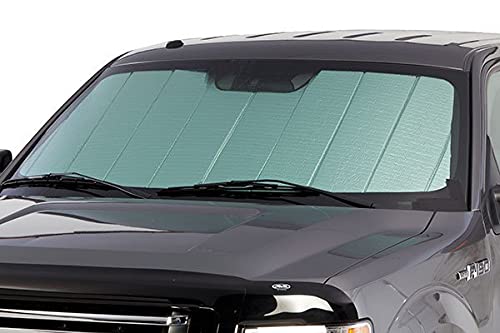 Photo 1 of Intro-Tech CH-931-R Silver Ultimate Reflector Folding Windshield Sunshade for Select Chevrolet Pickup Truck (Full Size/Silverado) 1500 Models