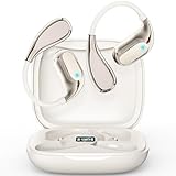 ⚡【最大60時間連続再生＆大容量バッテリー搭載】大容量バッテリーを内蔵した ワイヤレスイヤホン bluetooth は、一度のフル充電で最大60時間の長時間再生が可能。Type-C急速充電 に対応しており、短時間の充電でもすぐ使える便利設計な 骨伝導 イヤホン です。さらに、省電力チップ採用により、電池持ちを大幅に改善。仕事中や移動中、旅行・キャンプなど長時間の使用でも安心できる イヤホン bluetooth 長時間再生 モデル。 ワイヤレスイヤホン 耳掛け の中でも特にスタミナ性能に優れていま...