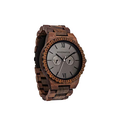 Preisvergleich Produktbild Die offizielle WoodWatch Herren Urban Jungle Holzuhren / Japanische Quarzbewegung