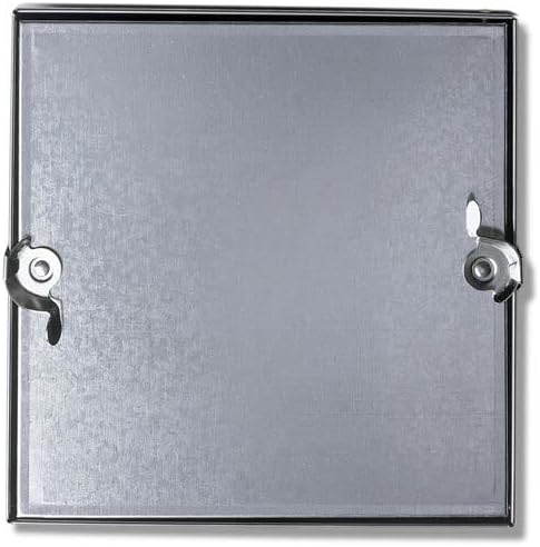 Duct Access Door w/No Hinge, Galvanized Steel, 18x18