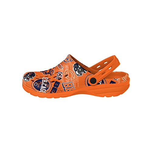 Image of FOCO Arizona Cardinals NFL Mens Historic Print Clog with Strap
