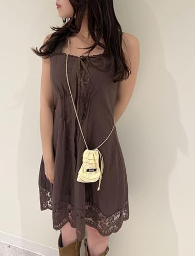 Amazon.co.jp: [スナイデル] レーストリムコットンミニワンピ