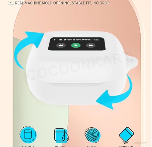 Image of Silicone Case Cover for Live Beam 3 | Live Flex 3 | Live Buds 3 (Lanyard,White)