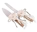 Lillian Rose Rustic Country Burlap Wedding Cake Knife Server