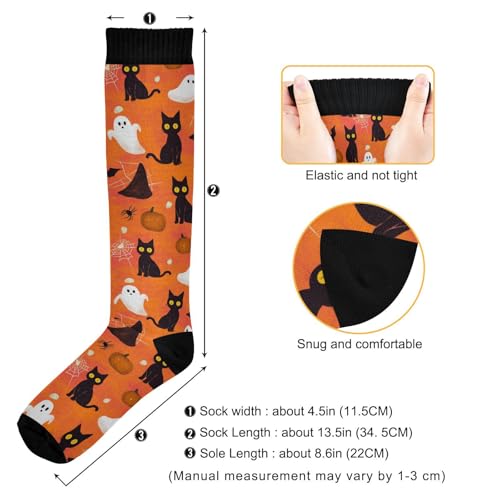 Image of Wusikd Pirate Skulls Compression Socks for Women and Men Circulation Cute Long Socks for Athletic Running 1