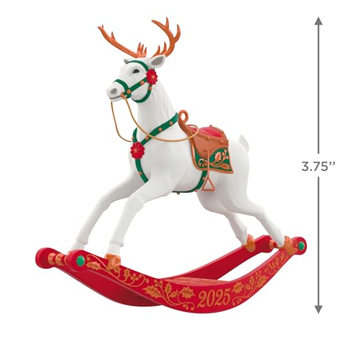 Idée cadeau Noël 2025 renne à bascule Hallmark Keepsake - 5
