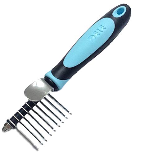 All Things Bunnies Blue Dematting Razor - 1