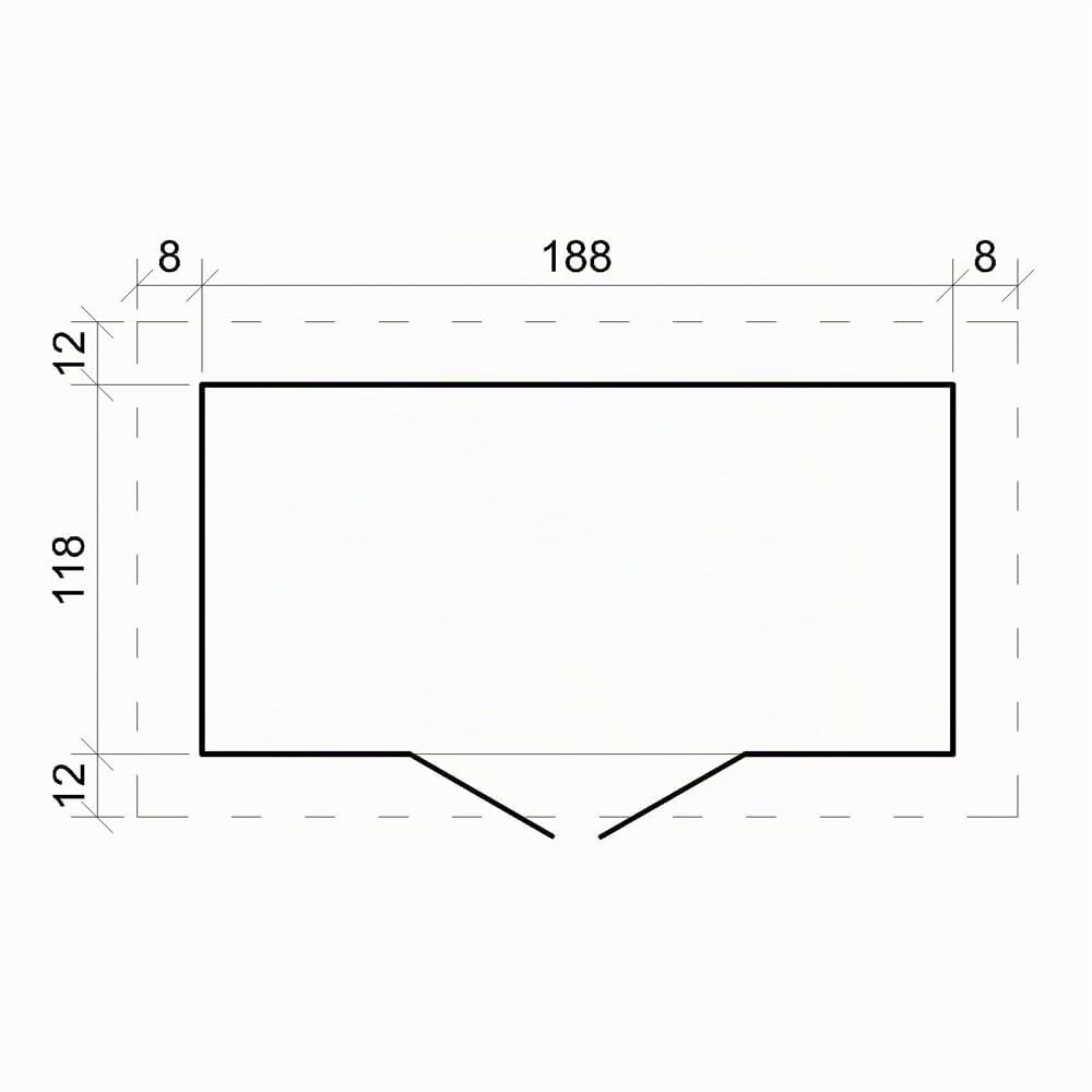 TIMBELA M311 Casetta da Giardino in Legno per Esterni - L204xL142xA200cm/2.22m2 - Piccola Casetta in Legno, Rimessa Attrezzi, Deposito Bici