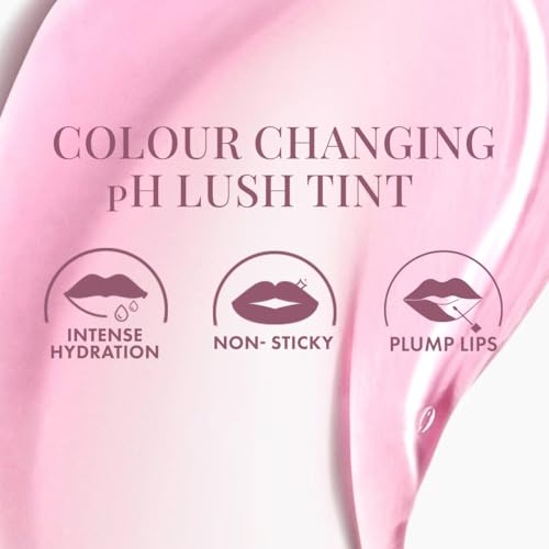 mCaffeine Shades pH Lush Lip & Cheek Color Changing Tint | Hydrates, Plumps, Non-sticky | Infused with Squalane & Rich Oil Blend | Juicy, Glazed Lips with Unique Pink Tint | 5... - Image 3