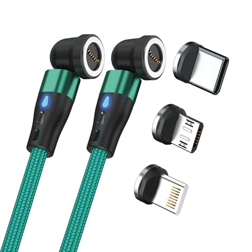 Cable magnético Realpower con dos adaptadores de carga rápida