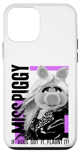 Coque iPhone 12 mini Disney Muppets avec Miss Piggy design original chic
