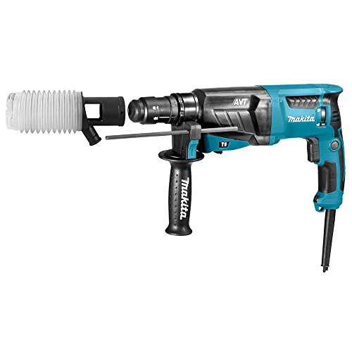 Makita HR2631FT13 Marteau de forage et Burinage pour Sds-Plus 26&Nbsp; mm dans un Coffret en Aluminium, hr2631ft13, HR2631FTJ 800 Wattsw, 230 Voltsv