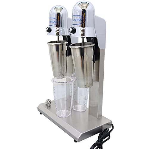 110V-180W-Double-Head-Drink-Mixer-Blender-Stand-Milk-Shaker-Mixer-Speed-Adjustable-Milkshake-Maker-Commercial-Milk-Shake-Machine-with-2pcs-Stainless-Steel-Cups-and-2pcs-Transparent-MS-2