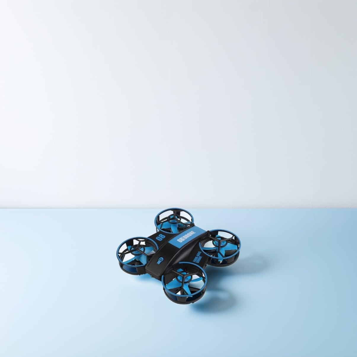 HEMOTON Elicottero Rc Quadricottero Led Portatile Decollo e Atterraggio Facile Acrobatico Rotazione Gradi Marce Regolabili Media Bassa Drone Rc Colorata
