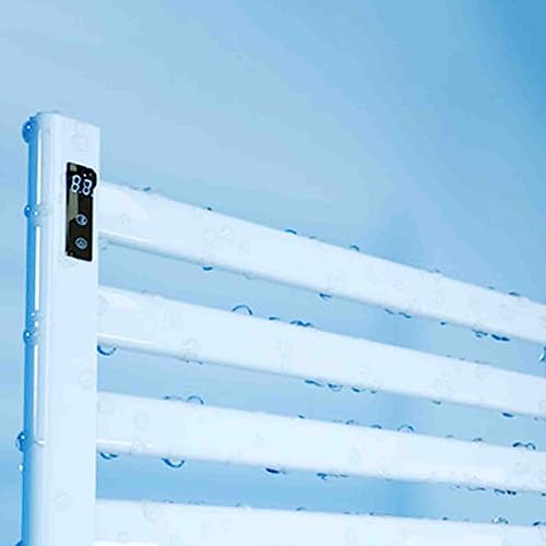 Toallero eléctrico de aluminio con rodillo extraíble y termostato 8