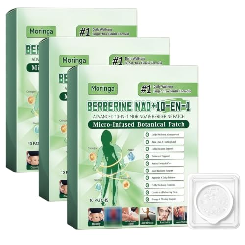 Plaster odchudzający Moringa X Berberine Nano Microneedle Plastry wyszczuplające