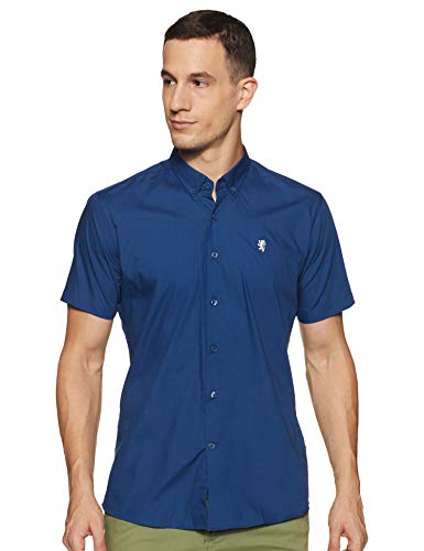 Image of Red Tape Half Slevee Button Down Shirt for Men | Your Go to for Comfort and Style