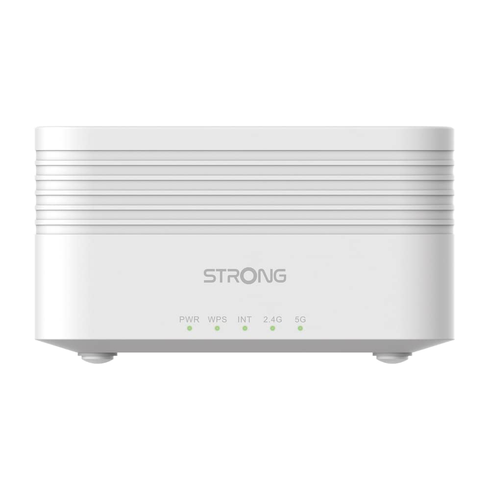 STRONG Atria Mesh AX3000 Add-On - Amplificador Wi-Fi para Cobertura y Velocidad, Wi-Fi 6, Doble Banda, Punto de Acceso y Enrutador, Extensión