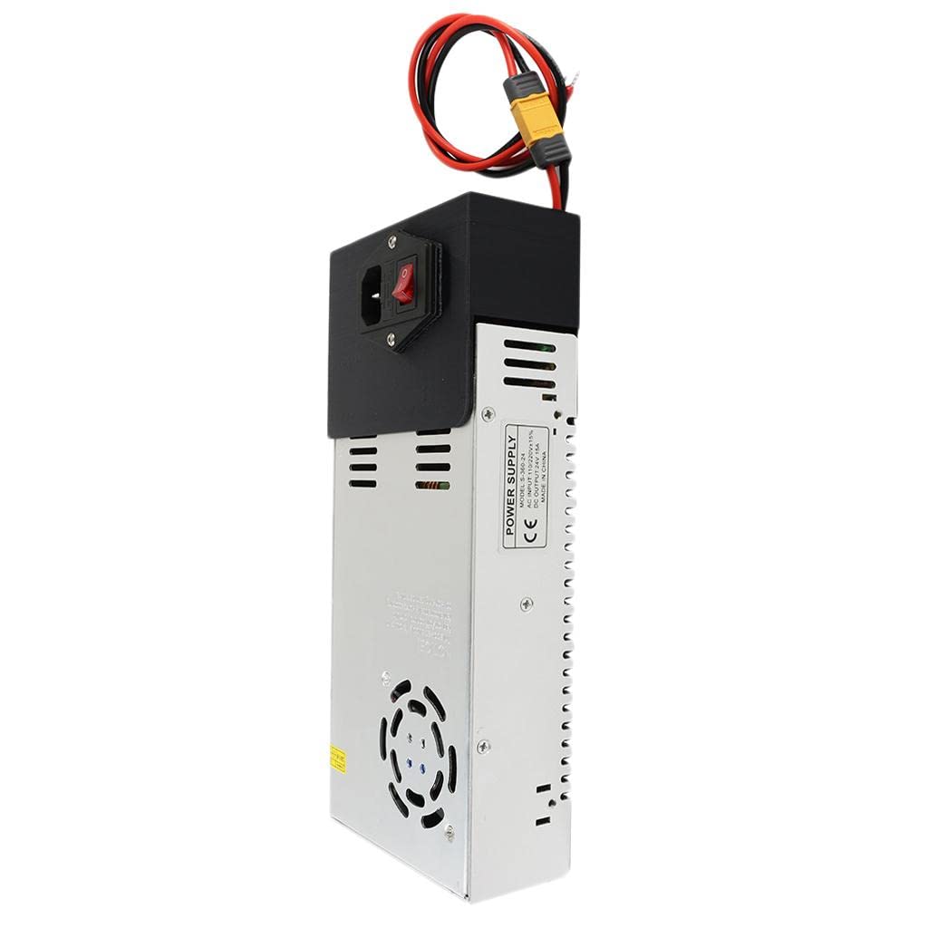 Alimentation Régulée pour Imprimante 3D Transformateur de Tension Boîtier Métallique Protection Contre Les Surcharges Adaptée aux Utilisateurs