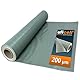 uficell Aqua-Stopp Baufolie, Estrichfolie, PE-Folie, Dampfsperre 0,2 mm Stark unter Laminat-/Parkettböden bei erhöhter Restfeuchte bzw. Einsatz einer Warmwasser Fußbodenheizung (50 m² (25m x 2m))