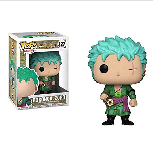 Figura Pop Anime One Piece Roronoa Zoro #327 Figura Original de Vinilo Colección Modelo Juguetes...