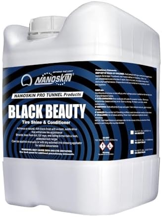 Nanoskin Black Beauty Tire Shine & Conditioner 5 Gallons - Water-...