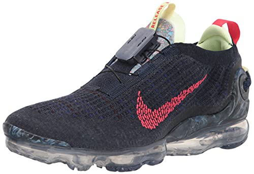 Nike Air Vapormax 2020 FK, Zapatillas para Correr Hombre, Obsidian Siren Red Barely Volt Anthracite Deep Royal Blue Midnight Navy, 38.5 EU