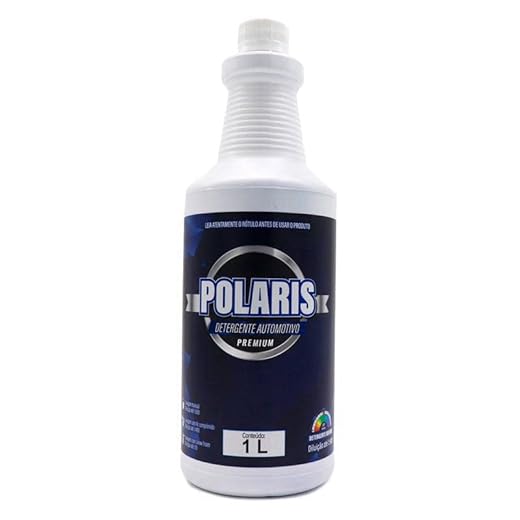 Polaris Detergente Automotivo Neutro Premium 1 Litro Nação Detail - 1 Litro