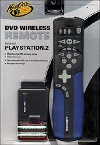 MADCATZ 8241 DVD 2 Wireless Remote for PlayStation 2