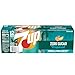 7UP Tropical Zero Sugar Soda, 12 fl oz cans, 12 pack