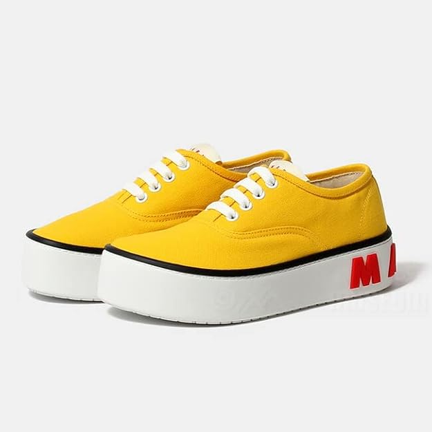 Amazon | [マルニ] スニーカー レディース LACE UP SNEAKER PAW