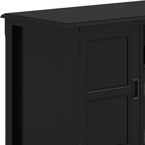 Miniatura 7 de SIMPLIHOME Burlington - Soporte multimedia de 72 pulgadas color negro