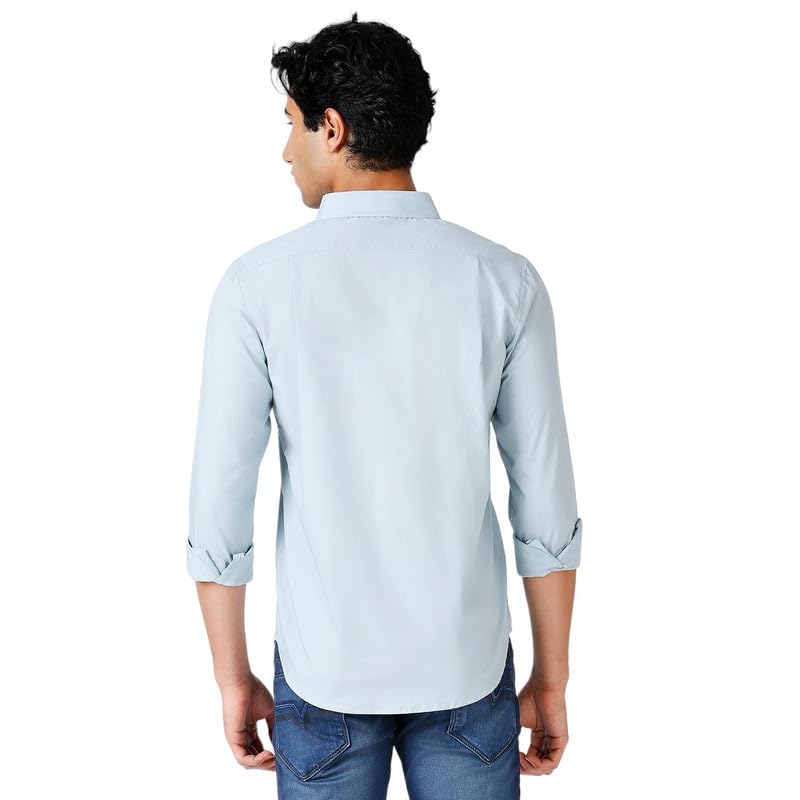 Image of MARK & ALBERT Men's Cotton Formal Shirt