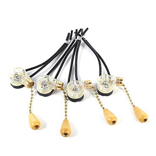 Buy Zerodis4pcs Pull Switch, Vintage Switch with Pull Chain Cord for