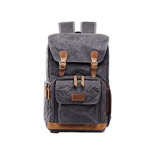 Kamera-Rucksack Kameratasche Rucksack wasserdichter Shockproof Rucksack Passend for 15" Laptop mit Padded Individuellen Divider, Stativ-Halter, lange