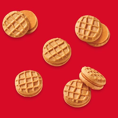 Image of NUTTER BUTTER Bites Peanut Butter Sandwich Cookies, 10 Snack Packs