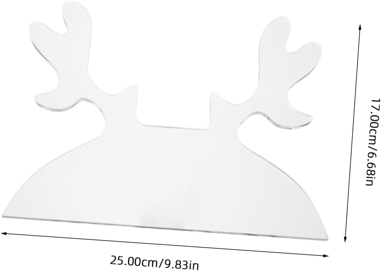 Wakauto Clear Acrylic Chopping Board Handle Templates Stencils for Creative Charcuterie Board Designs Easy Use Woodworking Guide for Kitchen Projects