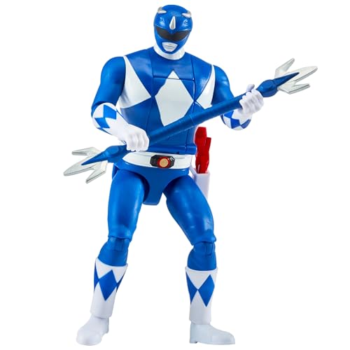 Mighty Morphin Power Rangers: Re-Ignition - Auto-Morphin Blue Ranger Action Figure by Playmates Toys