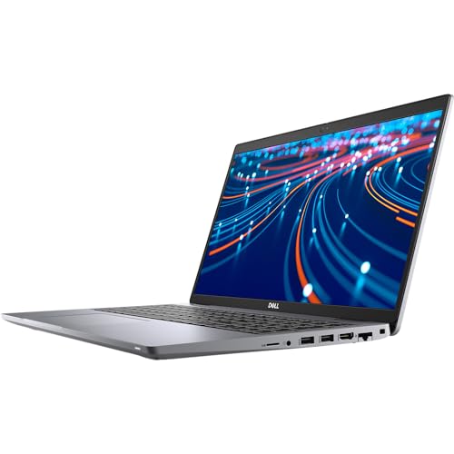 Image of Dell Latitude 5520 15.6 inch Laptop, i5 1145G7 2.6Ghz, 16GB DDR4, 256GB NVMe SSD, HDMI, Thunderbolt 3, Webcam, Windows 11 Pro (Renewed)