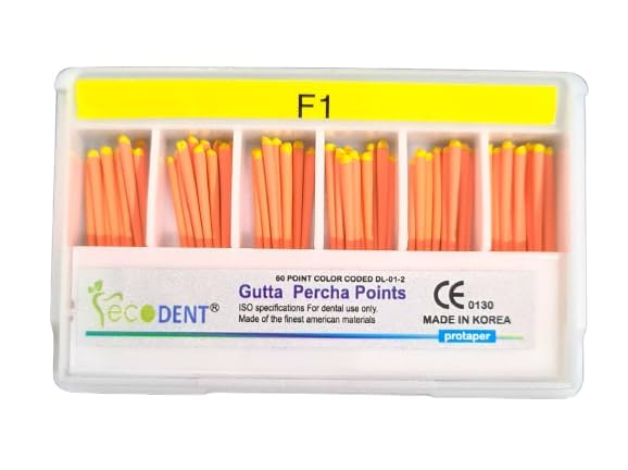 Dental Ecodent, Gutta Percha Point, (F1)