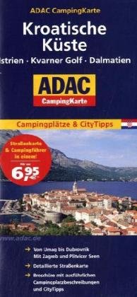 ADAC Campingkarte Kroatien (ADAC Campingführer)