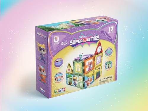 Tytan Disney Junior SuperKitties 17-Piece Magnetic Tile Set — view 3