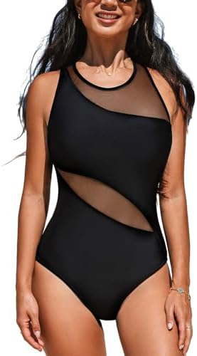 Vero Moda Jurk van netstof met brede bandjes, model 'SOPHI' in zwart