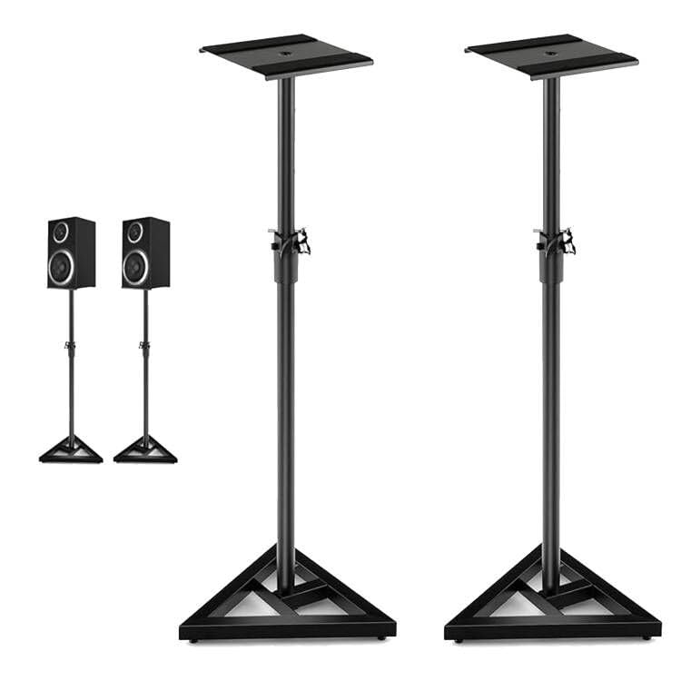 Buy HOMFME Floor Speaker Stands Pair, 97157CM/38”62” Height
