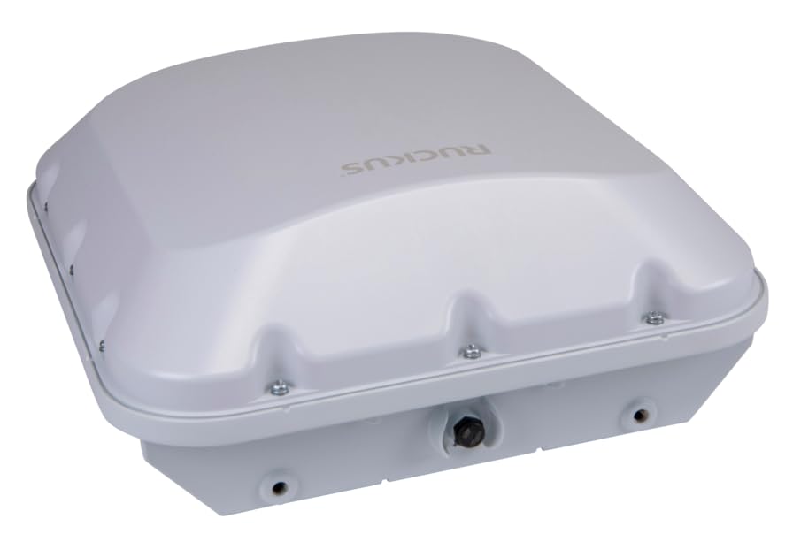 Image of Ruckus T670 Outdoor WiFi 6E Access Point (901-T670-US01) Tri-Band 5Gbps IP67 5GbE MultiGig + 2.5 /1GbE Ports PoE+ Mesh High-Density Campus ACE 3 Year Warranty (Hardware Only)